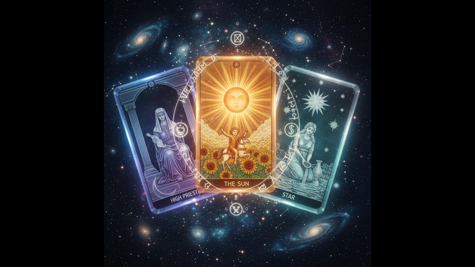 Tres Puertas del Destino (3 Cartas).